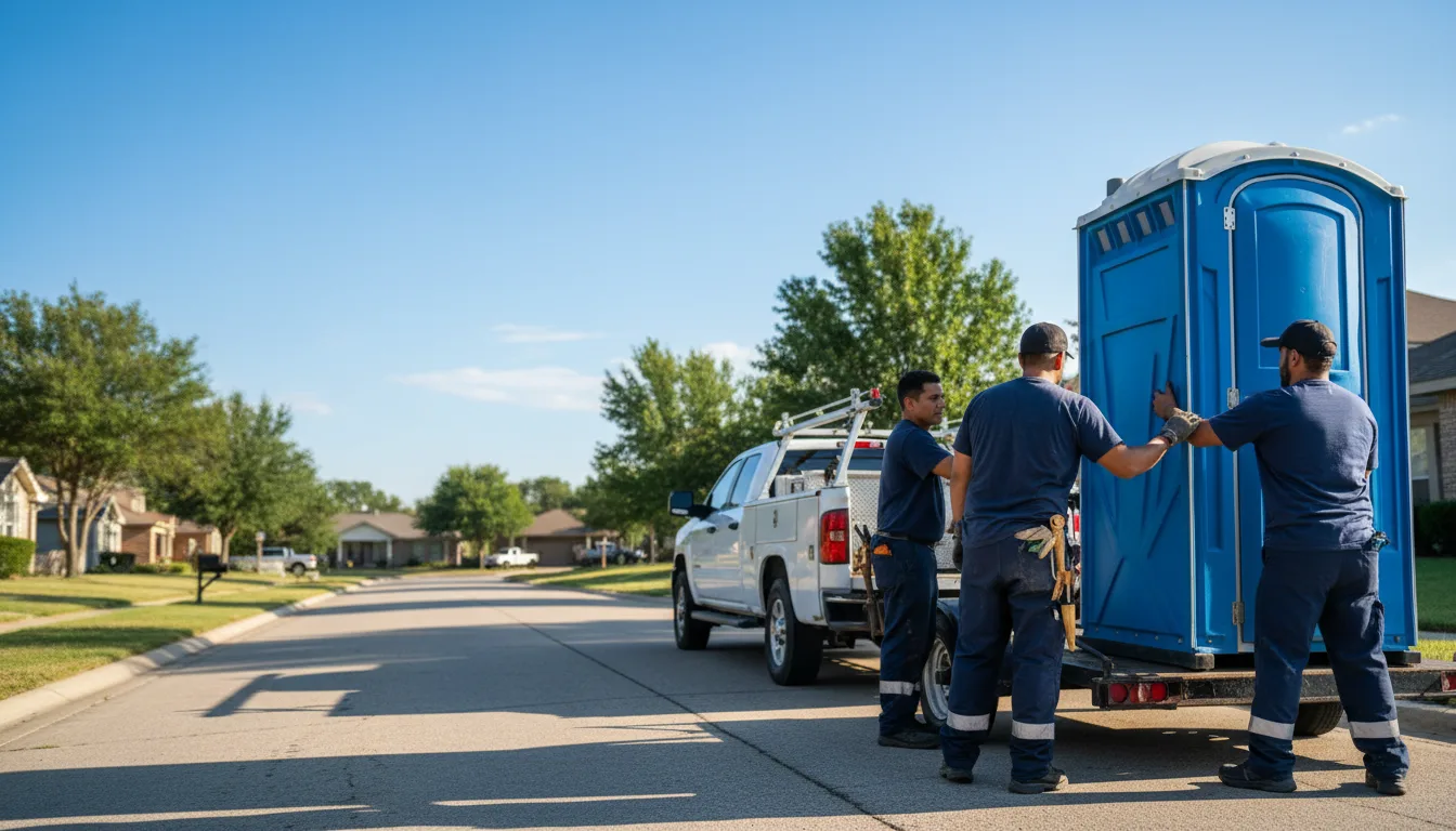 Portable Toilet Rental in Rocky, OK near me